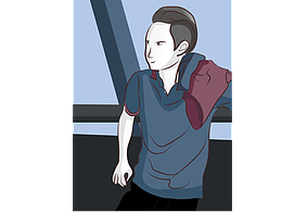 第一次画头像，记录一下