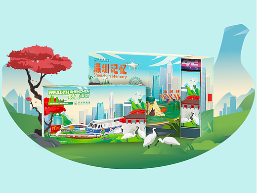 文创设计｜深圳博物馆“深圳记忆”文创礼盒
