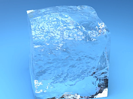 菜鸟的Blender- 一块冰