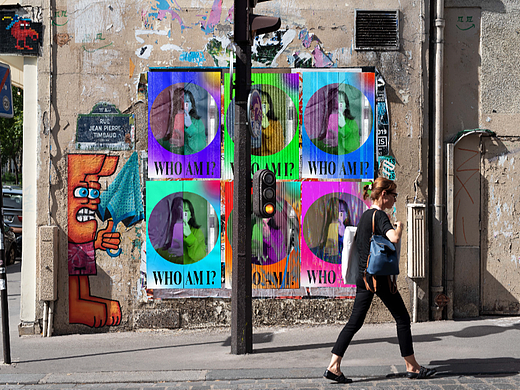 我是谁/海报/胸针/装置（个人主页-ZNjQ0MjUwNTI=） - 其他平面 - 站酷设计师土味小刘原创素材 - 站酷ZCOOL