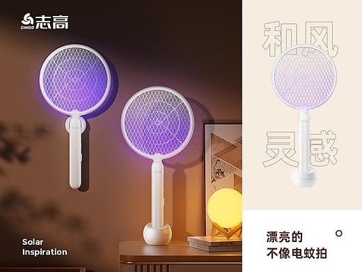 X3 志高电蚊拍 渲染详情页全案分享 灭蚊灯 家居 科技