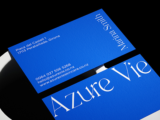 Azure Vie护肤品品牌和包装设计