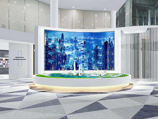 产业园展厅设计 | 凤岗T5天安数码城展示厅 | 赛野展示
