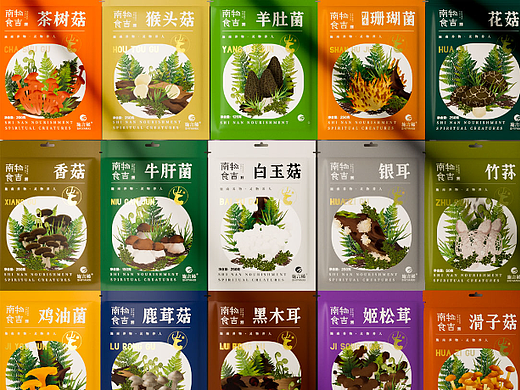 菌菇品牌包装设计