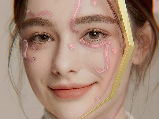 【Chrometype Acid】混合 3D 渲染（个人主页-ZNjEyMDgyNTY=） - 人物/生物 - 站酷设计师WWWXXXMMM原创素材 - 站酷ZCOOL