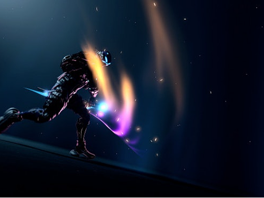 PR模板 | 高级创意武士游戏评论技能体育电视节目开场