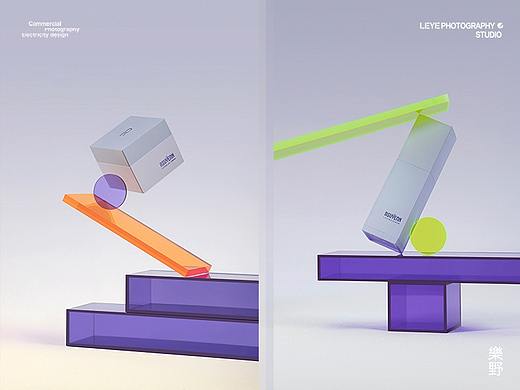 静物摄影｜RSUYENN 护肤品系列组合简约视觉拍摄案例