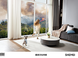 跨境小家電場景拍攝-空氣凈化器