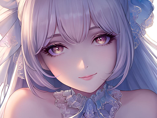 二次元美少女头像