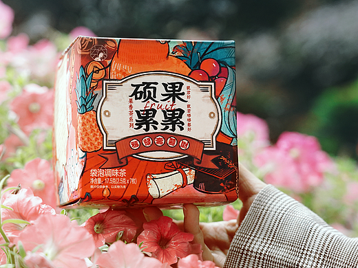茶颜悦色【硕果累累袋泡调味茶】包装设计