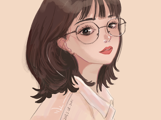 女孩（個(gè)人主頁-ZNjUzNzIyMDg=） - 藝術(shù)插畫 - 站酷設(shè)計(jì)師Sylvie西爾維原創(chuàng)素材 - 站酷ZCOOL