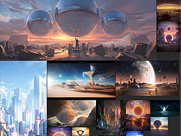 穿越未来的元宇宙之旅--漫游光明创意设计展kv