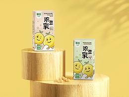 開鑫浓豆乳包装设计
