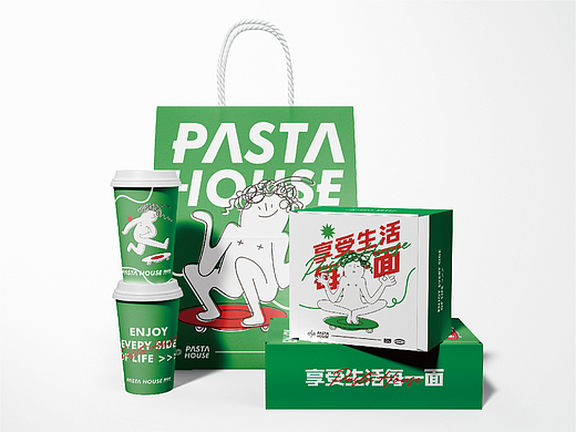 PastaHouse面豪斯 | 意面品牌设计 | 快餐品牌全案设计