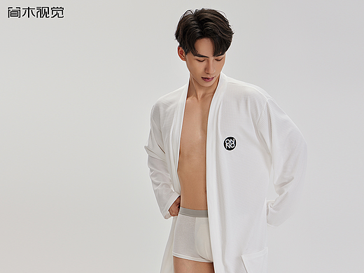 浴袍丨简木视觉 男士女士洗护类服饰 电商look人像摄影