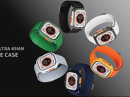 Apple watch ultra 表壳动画（个人主页-ZNjYyNzk1MTY=） - 产品 - 站酷设计师六出冰花小号原创素材 - 站酷ZCOOL