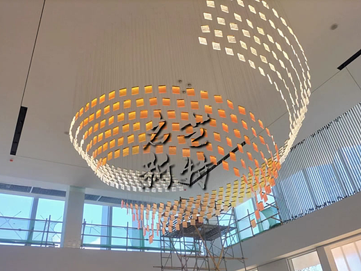 售楼部沙盘创意吊灯定制