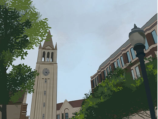 五月的校园（个人主页-ZNTk3MTk3OTI=） - 创作习作 - 站酷设计师moc王原创素材 - 站酷ZCOOL