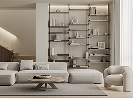 暖木色系空间设计 细节丰富