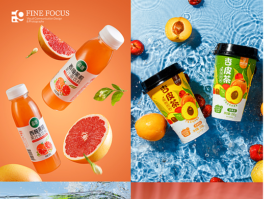 清凉一夏：夏日饮品摄影分享