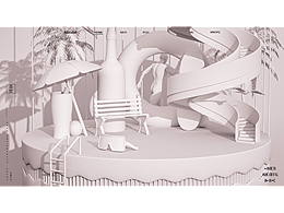 C4D建模，渲染，布线，时间问题没有做完，随后补下