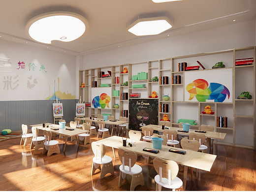 幼儿园美术室