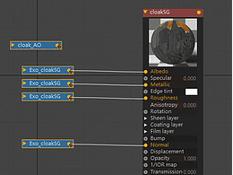 octane自动连接PBR贴图（或贴图折叠问题）