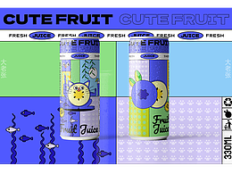 潮流果汁饮料包装