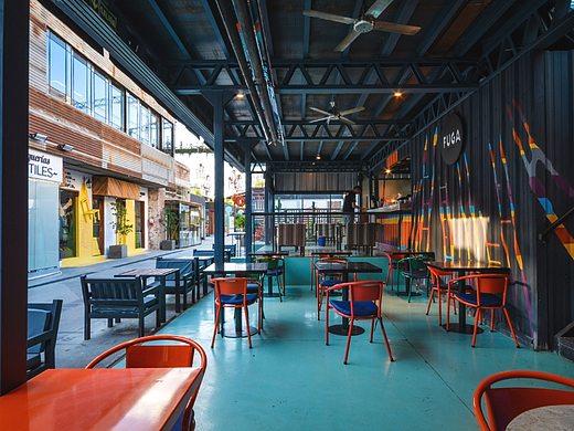 人气很高的集装箱市场