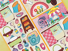 原创贴纸｜家装系列之浴室篇