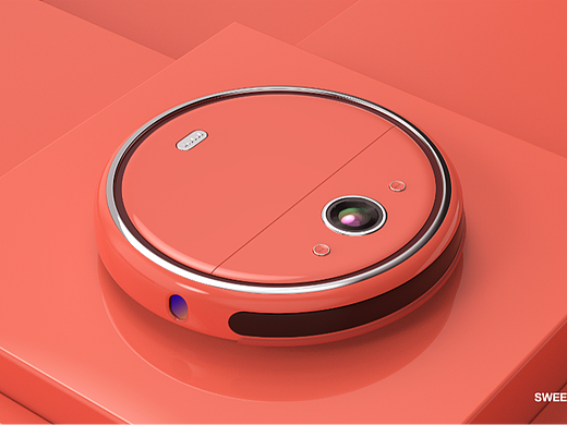 复古扫地机器人-原创设计案例
