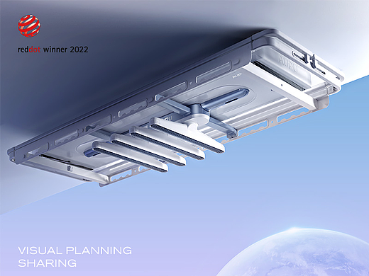 《奥普》水氧内烘干晾衣机视觉案例分享