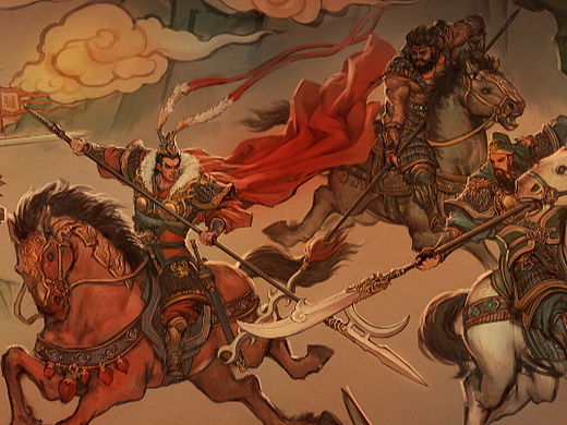 《三国杀online》之关卡主题背景插画系列
