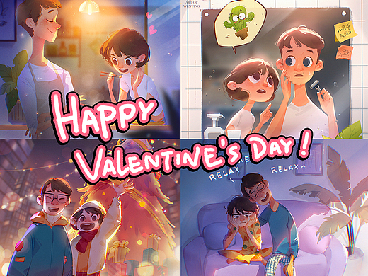 情人节 | Happy Valentine&#39;s Day！