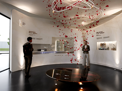 厦门轨道湿地公园售楼部  “繁花”  品牌功法馆