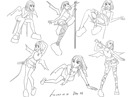 #速写60天挑战赛# Day 56 @速写班长