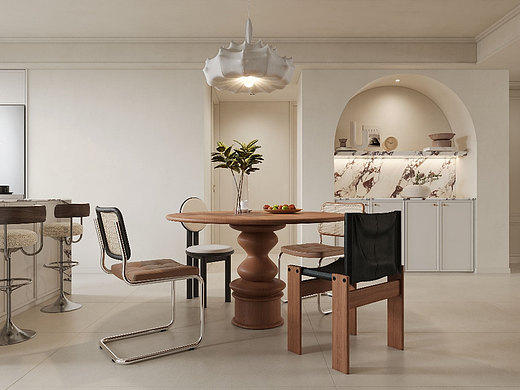 法式风格客餐厅