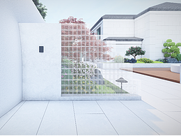 現(xiàn)代雙庭院