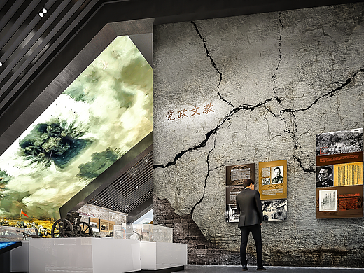 历史抗战展厅，红色堡垒