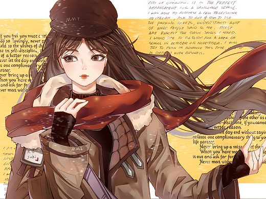 去年的画（个人主页-ZNjA1MDY4NTY=） - 艺术插画 - 站酷设计师月光下的辉夜姬原创素材 - 站酷ZCOOL