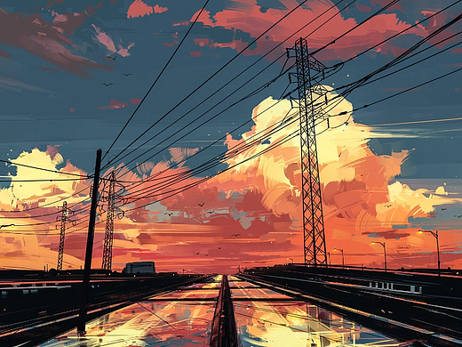 治愈系动漫风景高清壁纸