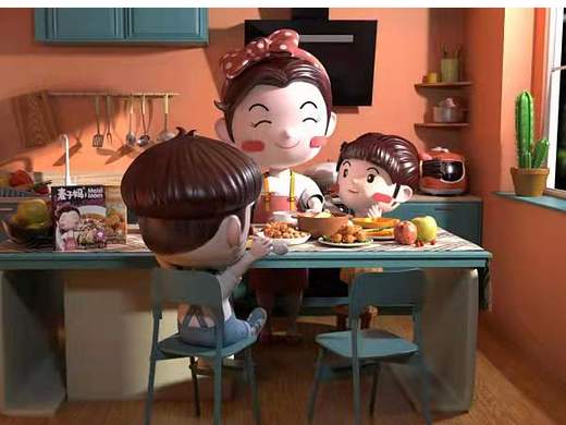 麦子妈品牌IP场景小动画