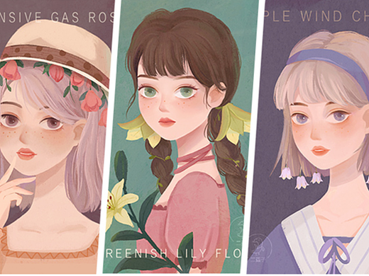 花色女孩