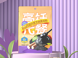 杂粮代餐粉包装设计（年轻款）