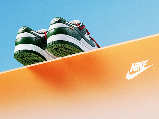 Nike Dunk Corona渲染