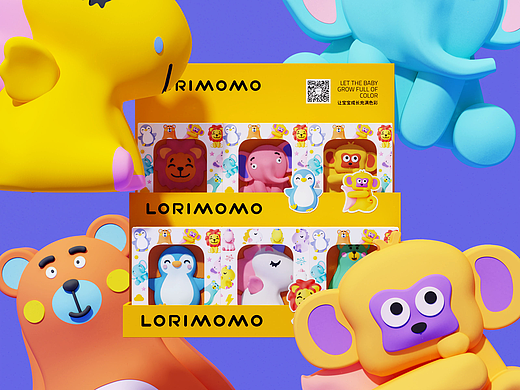 趣味感满满的泡澡球包装设计——萝莉茉茉 LORIMOMO