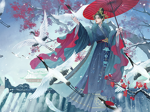 古代十大雅事-【赏雪】