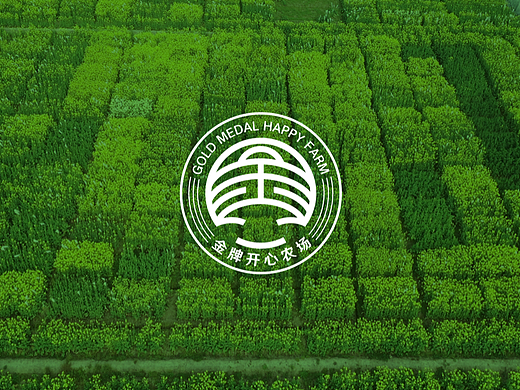 开心农场logo设计