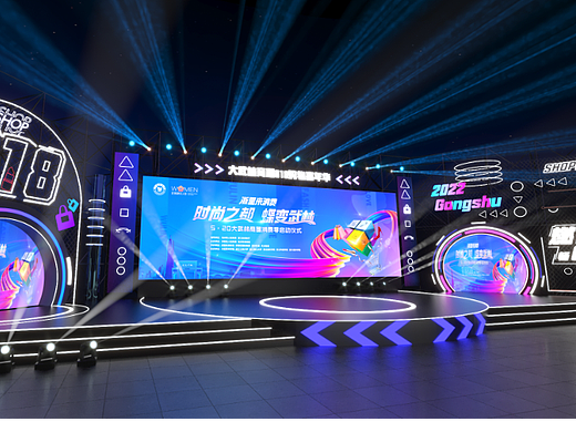 户外露营活动3D建模场景设计(个人主页-ZNjQ1OTE2NjA=) - 场景 - 站酷设计师大大胥原创素材 - 站酷ZCOOL