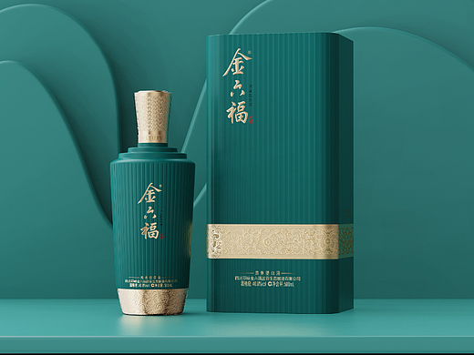 金六福 白酒 酒包装 设计